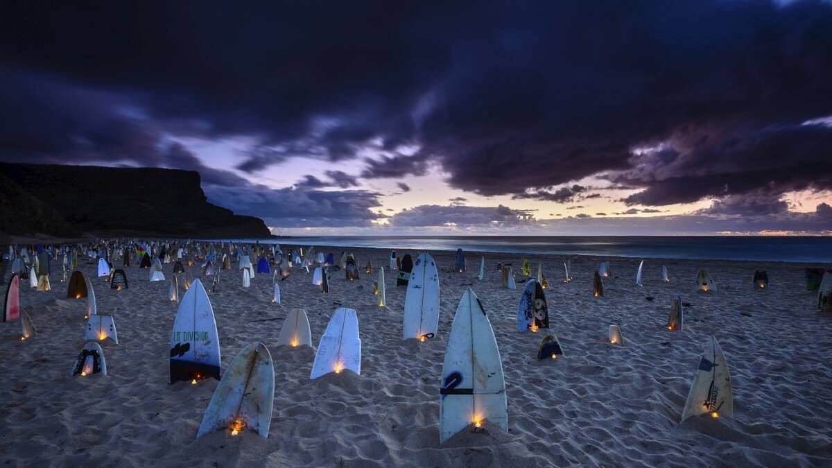 'Surfboard graveyard' photo nails top prize