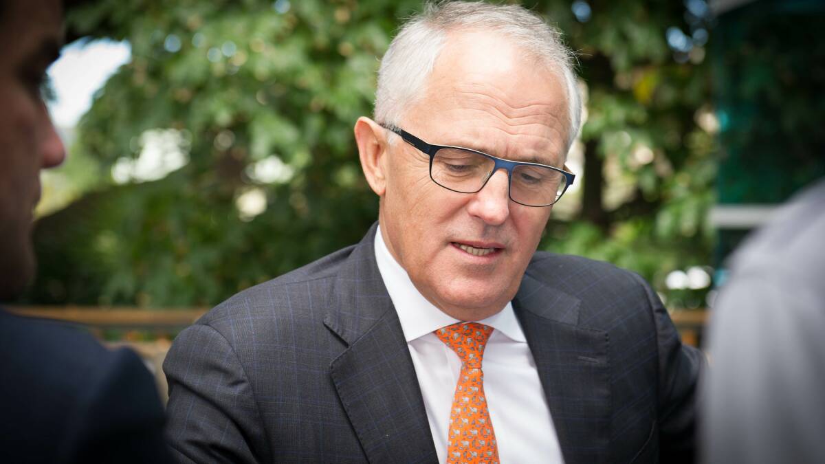 Communications Minister Malcolm Turnbull said all of Australia is watching Kiama's experience with the NBN. Picture: ALBEY BOND