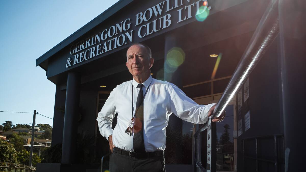 Gerringong Bowling Club secretary-manager Peter Head. Picture CHRISTOPHER CHAN 