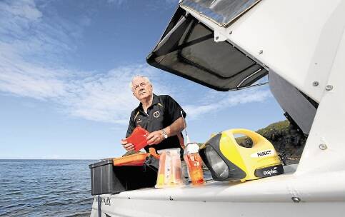 Gerroa fisherman Bill Preston has advised boaters to take care when they head out on the water. Picture: DYLAN ROBINSON