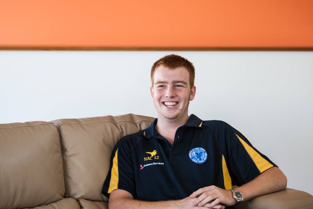 Co-winner of the Kiama Independent Youth Scholarship Chris Starr has started an apprenticeship in the aviation industry. Picture: DYLAN ROBINSON