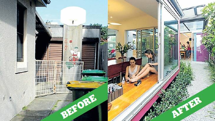 Home improvement: Double glazing and a new pavilion have transformed this Maroubra home.