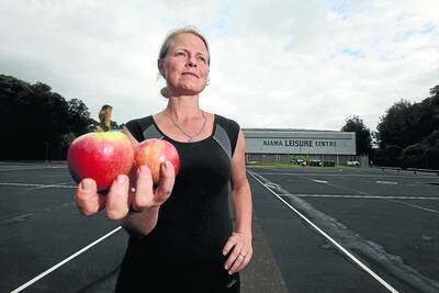 Councillor Monique Dare-Ward feels snack options should be healthier at the leisure centre.         Picture: DYLAN ROBINSON