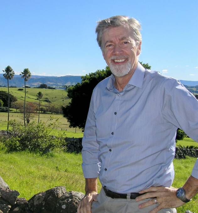 Former Kiama councillor Ben van der Wijngaart lives in Atamai eco-Village, which produces its own fruit, vegetables and eggs, and plans to have its own dairy herd next year.