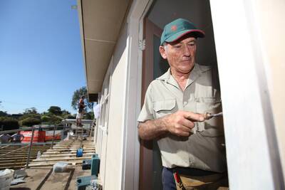 Berry's Peter Bell heard the cooee call and helped with the refurbishment.
