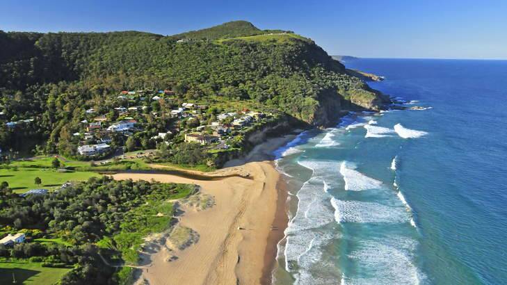 By the sea: Stanwell Park Beach Reserve. Photo: Destination Wollongong