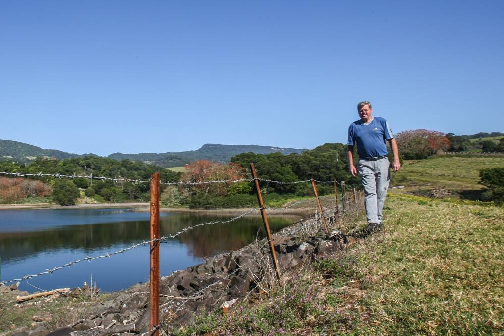Long-time Jerrara resident Greg Harris doesn't believe there is any need to decommission Jerrara Dam. Picture: DYLAN ROBINSON