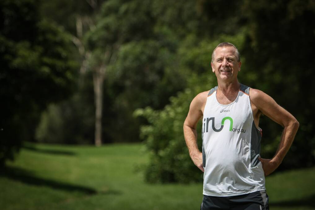 Albion Park's Rick Patzold has broken an Australian record for the most marathons in a year. Picture: DYLAN ROBINSON