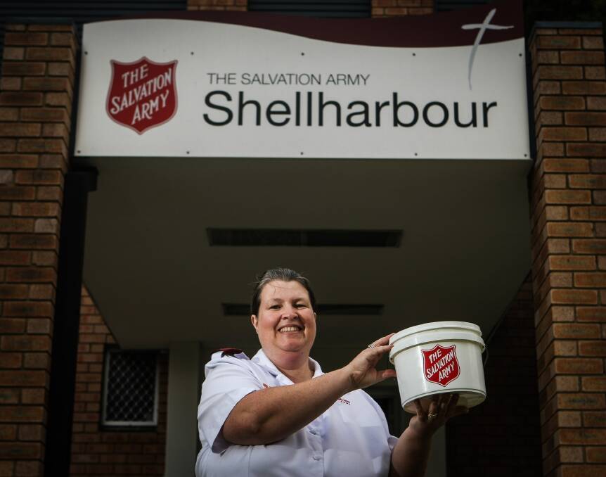 Salvation Army Shellharbour captain Shirley Spooner is calling for additional Doorknock Appeal volunteers. Picture: DYLAN ROBINSON