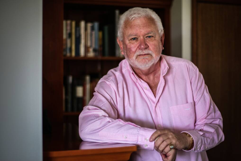Kiama Downs author Noel Beddoe has delved into the lives of migrant families in the Illawarra in his new book, On Cringila Hill. Picture: DYLAN ROBINSON
