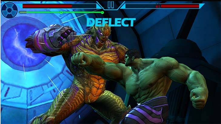 Using swipes and taps to control the Hulk you battle your way through a good variety of more obscure Marvel villains.