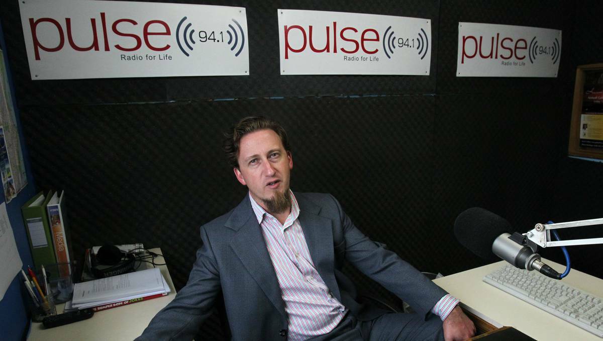 Josh Reid from Pulse radio wants to broaden digital radio coverage. Photo: GREG TOTMAN