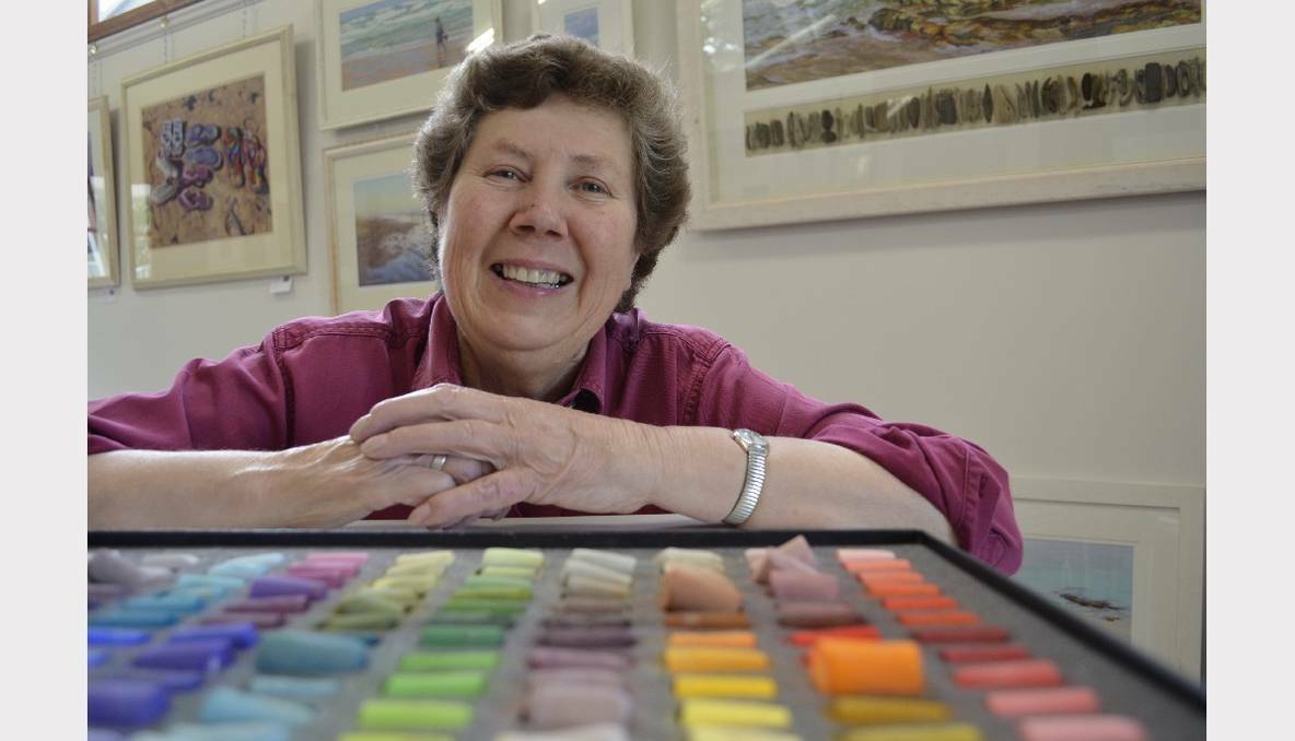 VICTOR HARBOR TIMES: Goolwa artist Carol Coventry's painting has been selected as a finalist in the 2013 Fleurieu Art Prize Water and Environment section.