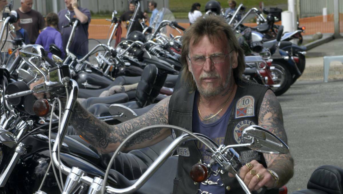 Colin Picard, former state and Launceston chapter president of outlaw motorcycle club the Rebels was handed three years' jail on Friday for drug trafficking on a scale "not often seen in Tasmania''. 
