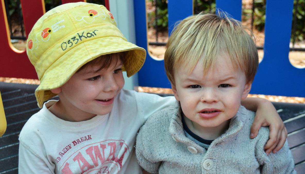 A local childcare centre praised a four-year-old for saving his brother’s life. PHOTO: Mandurah Mail.