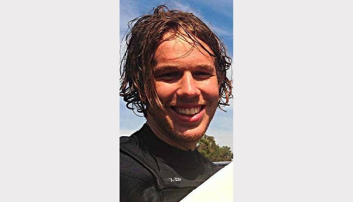 Zac Young, 19, was surfing with three friends when he was bitten on the legs by a shark. Photo: Facebook