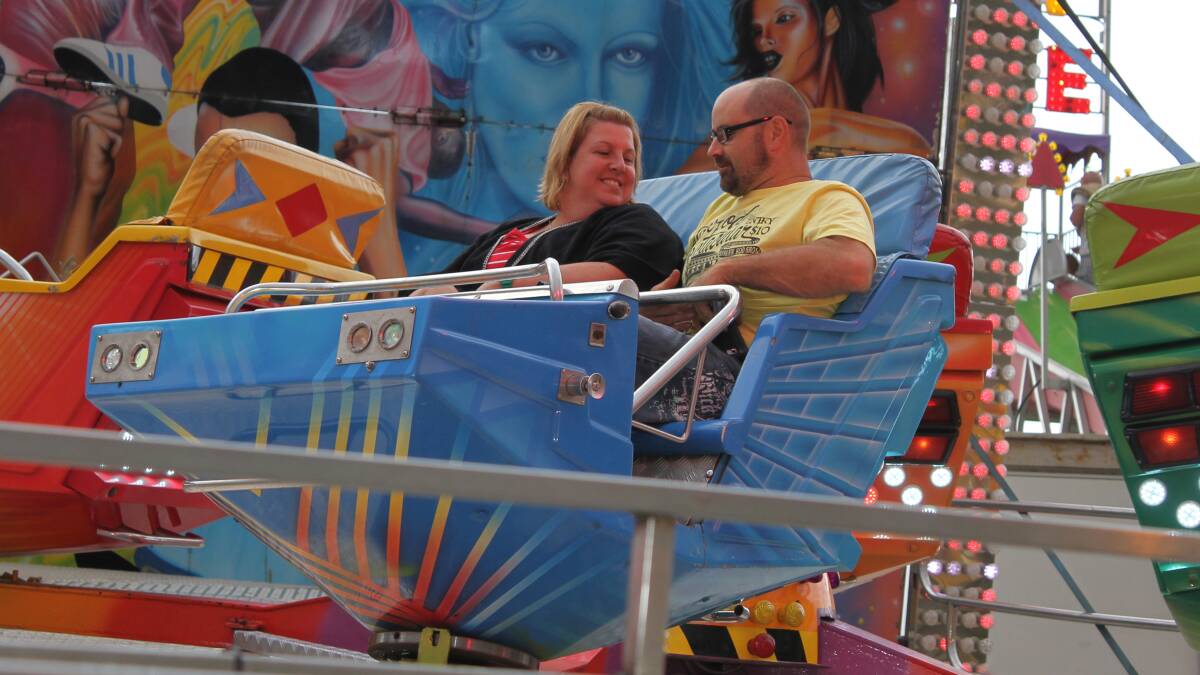 The fun fair at Black Beach also proved a big hit with locals and visitors alike. Pictures: DAVID HALL