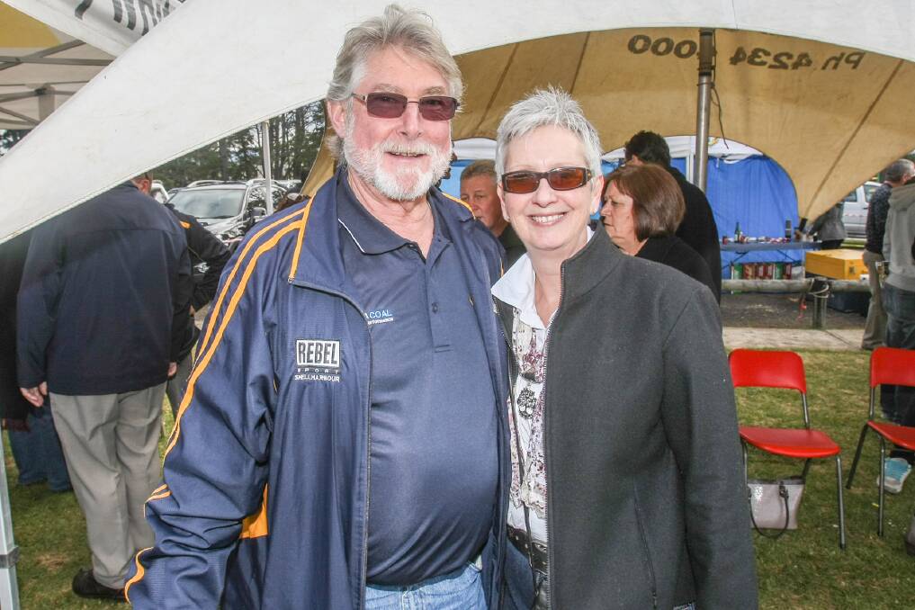South Coast junior league president Derek Graff and his wife Dawn.