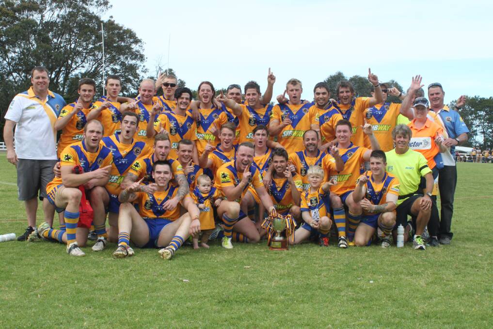 Reserve Grade minor premiers Warilla-Lake South reversed the major semi-final result with an 18-10 win over Gerringong Lions. Pictures: KIAMA PICTURE CO