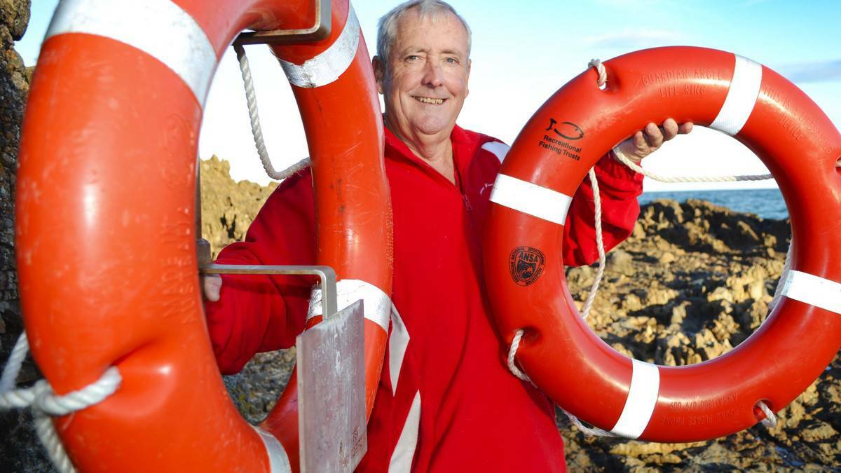  Tuross Head resident Max Castle is at the forefront of a local push to make the coastline safer for fishers and boaters. Picture: Josh Gidney