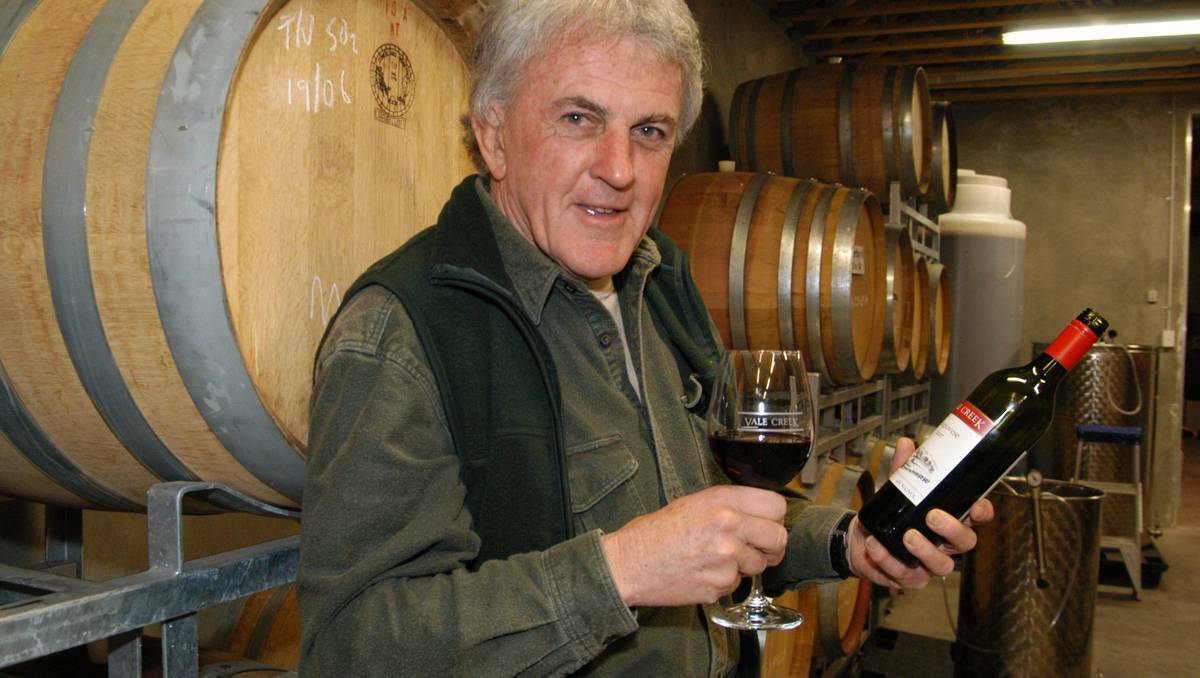 Tony Hatch from Vale Creek Wines at Georges Plains is over the moon after his 2009 barbera received a top rating during a taste test series by the Wine and Viticulture Journal.