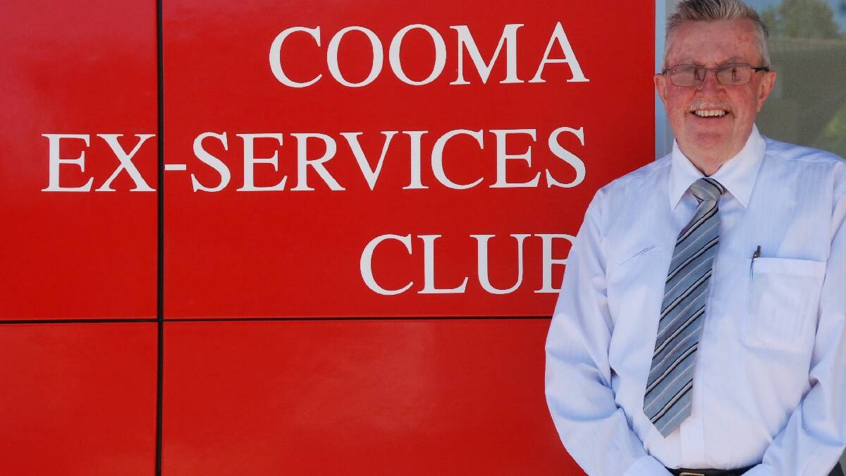 COOMA: After 43 years of dedicated service to members and the community, the face – and voice – of the Cooma Ex-Services Club, Barry Agar, is retiring. He started work when a middy was only 18 cents. His is known for his oft-repeated words of wisdom – “If you see someone without a smile, give them one of yours.”