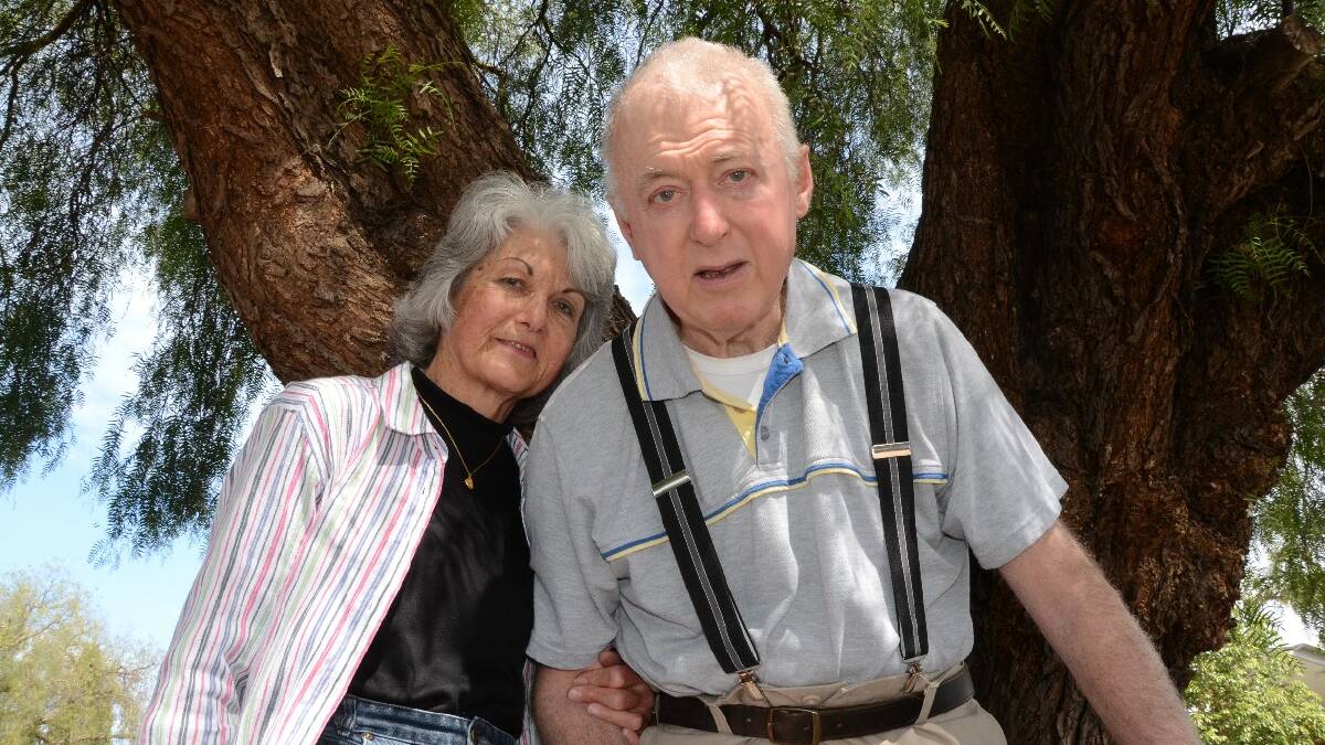EUROBODALLA: Betty Byrn, of the Eurobodalla Parkinson's Support Group, cares for her husband Bruce who has Parkinson's disease. The group   hopes Southern NSW Medicare Local will extend a Parkinson's Nurse Service to Eurobodalla patients.