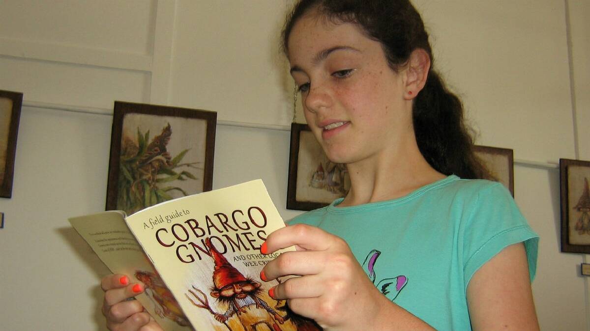 BEGA: Naomi Lewis's Field Guide to Cobargo Gnomes is proving a big hit with readers young and old.