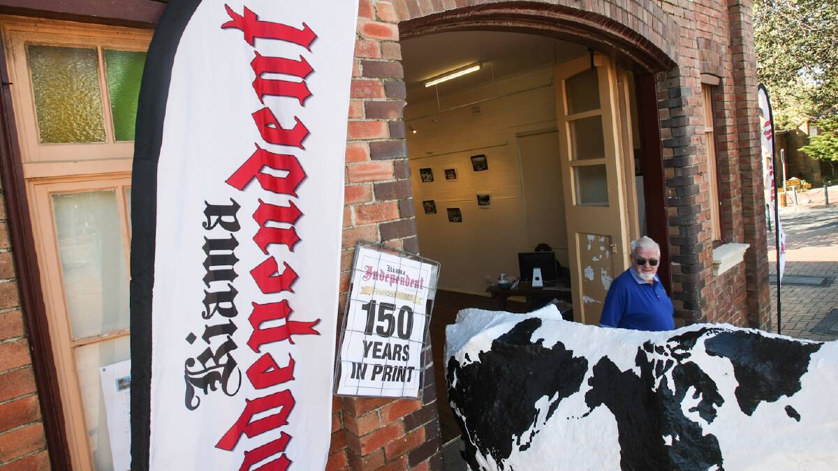 Kiama Independent celebrated 150 years of print and had an exhibition at the old fire station. Picture: DYLAN ROBINSON