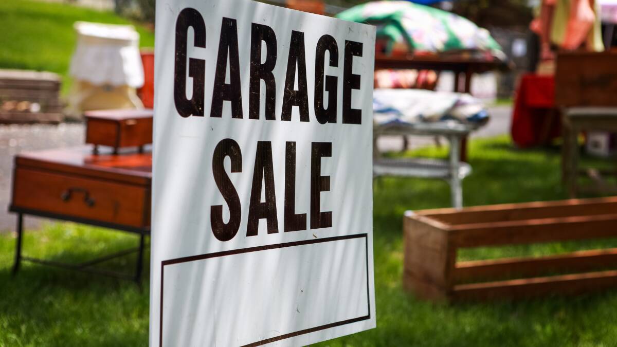 Find a garage sale in NSW and the ACT