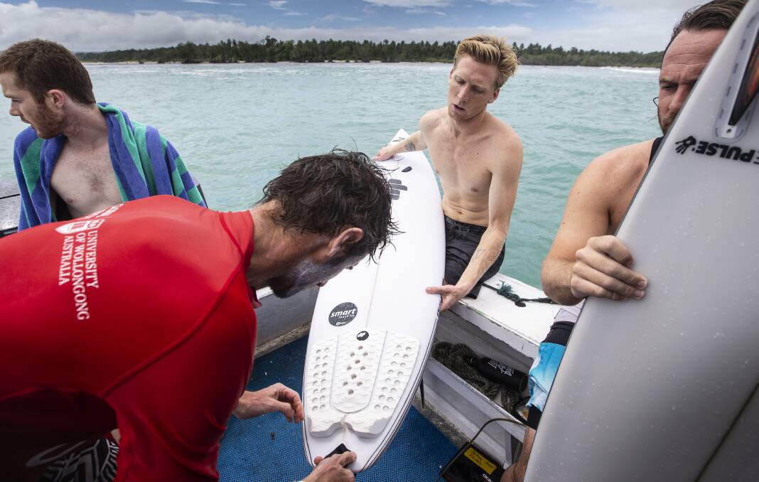Kiama surfers​ set out to Indonesia to combine wave riding and research