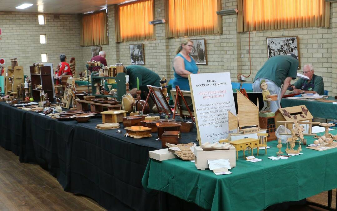 The expo will feature a large range of wooden creations on exhibition, some demonstrations from members and items for sale.