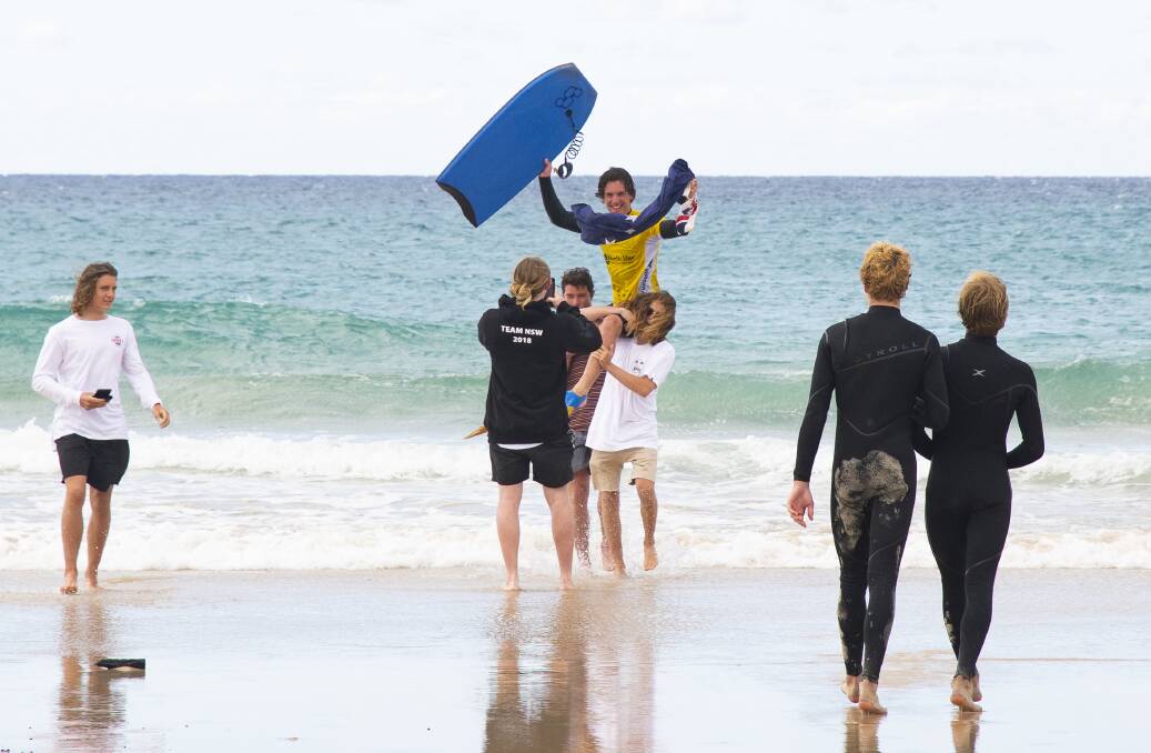 Reigning Open Men’s Australian Champion, Kiama’s Nathan Wilson. Photo: Ethan Smith (Surfing NSW)