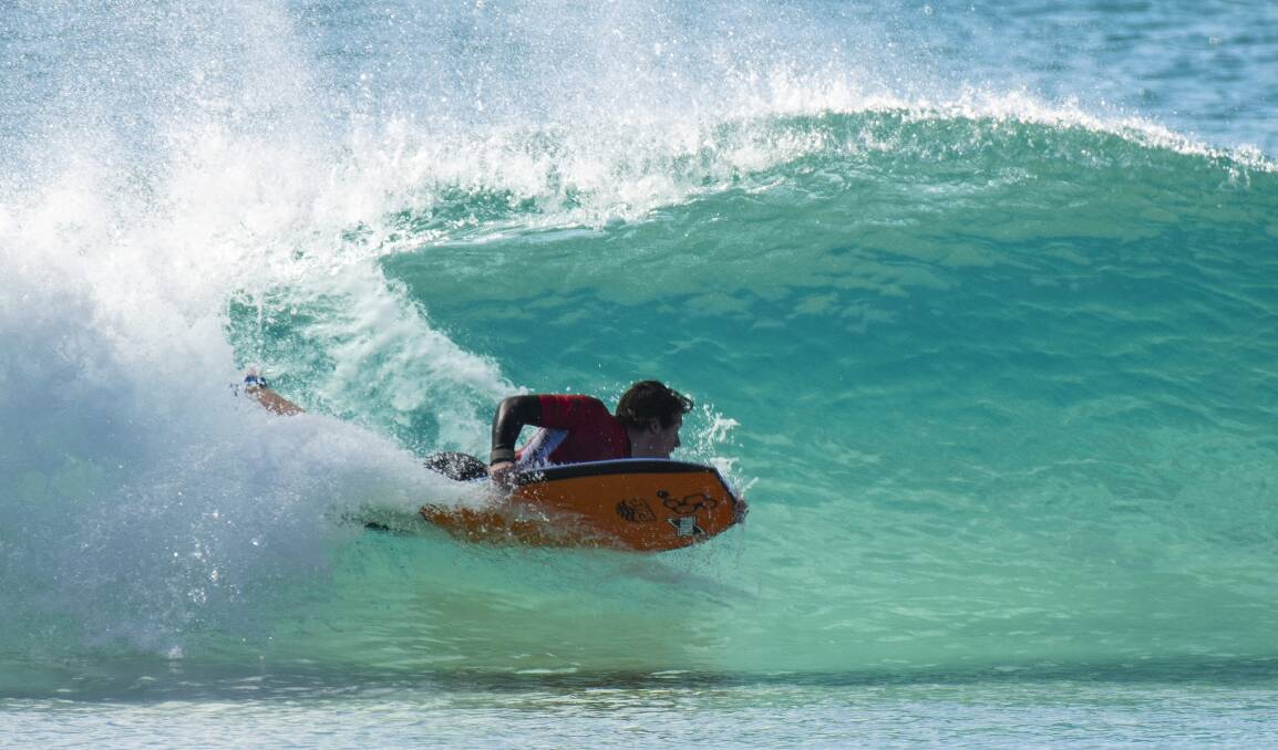 Reigning Open Men’s Australian Champion, Kiama’s Nathan Wilson. Photo: Ethan Smith (Surfing NSW)