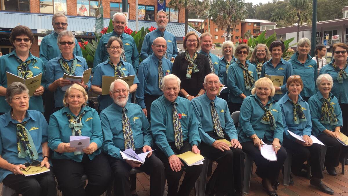 Kiama's Sing Australia community choir.