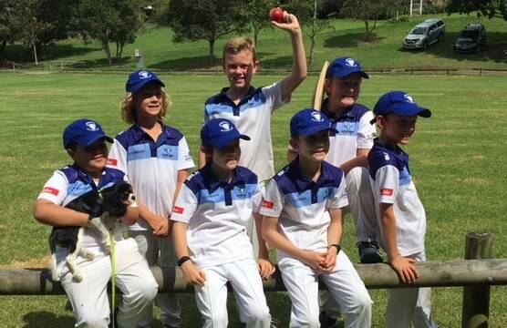 The under 11B team is all smiles after their victory at Keith Irvine Mini Oval. Photo: Gail Buswell.