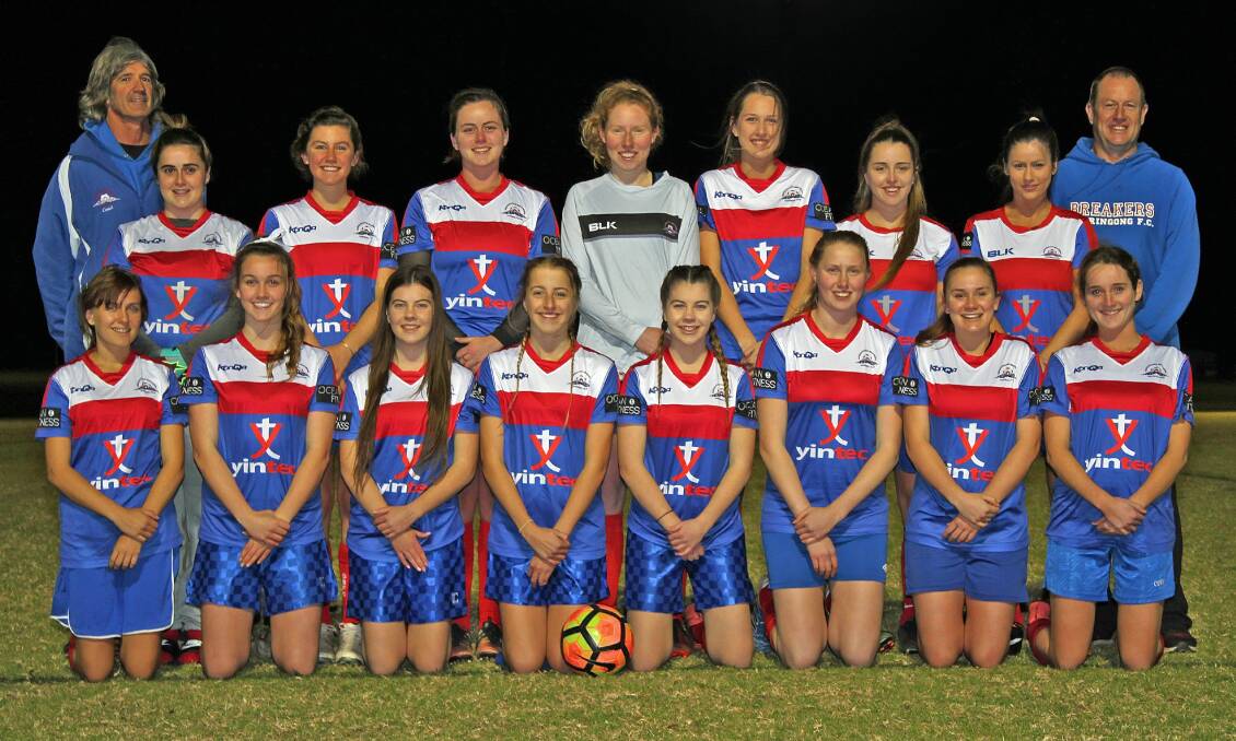 Gerringong Breakers reserve grade team. Photo: Game Face Photography. 