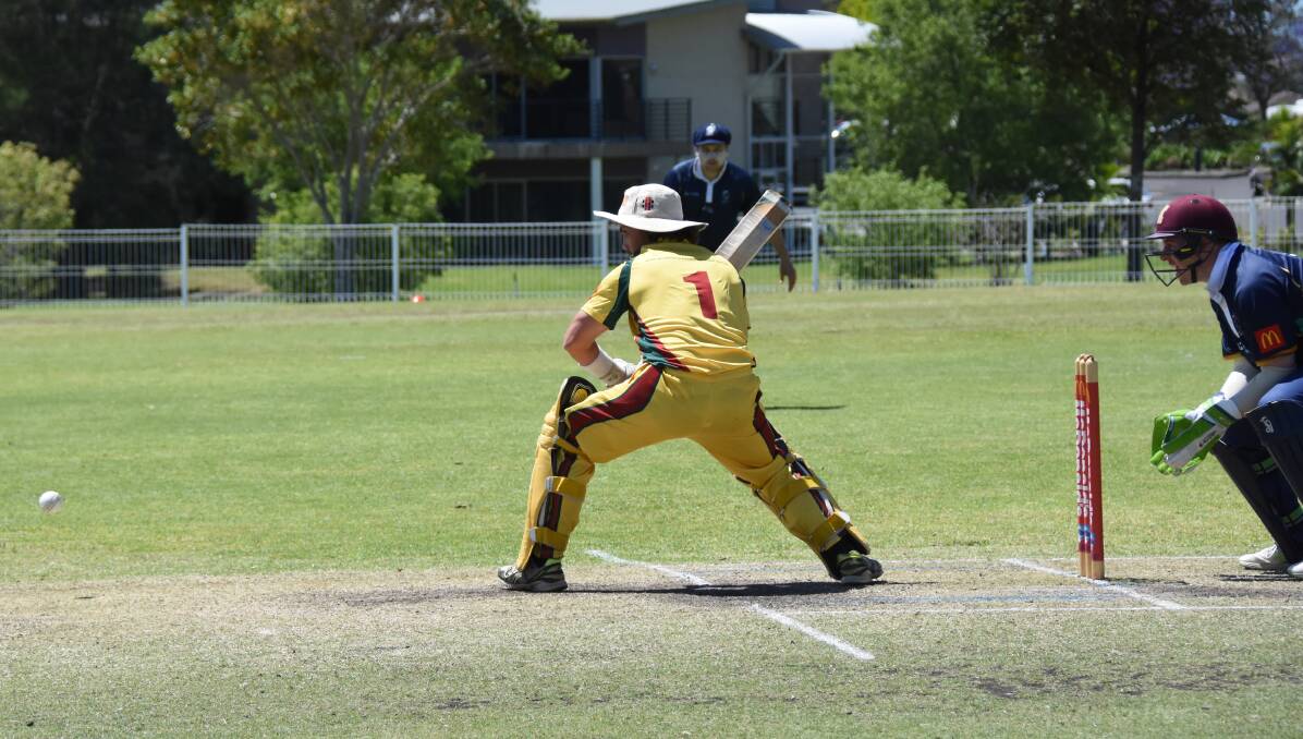 Greater Illawarra Zone's Daniel Gleeson in action against Riverina. Photo: COURTNEY WARD