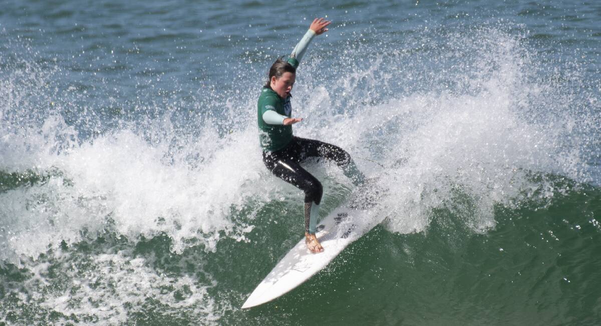 Werri's Holly Wishart. Photo: ETHAN SMITH/SURFING NSW