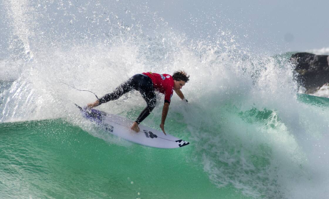 Reef Heazlewood (AUS) will be one to watch in Kiama after qualifying in the top spot for the Australia/Oceania Region. Photo: WSL/Tom Bennett