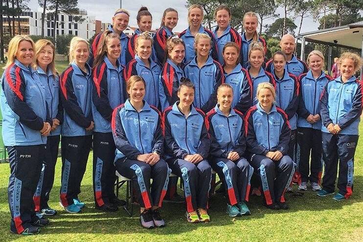The 2017 NSW Arrows team.