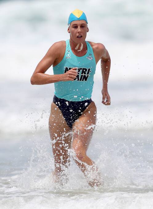 Kirsty Higgison during the Ocean6 Series race on Saturday. Photo: SHANE MYERS