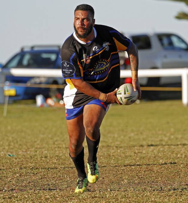 Nowra-Bomaderry Jets captain/coach Dylan Farrell in action at the Kiama Showground. Photo: GAME FACE PHOTOGRAPHY