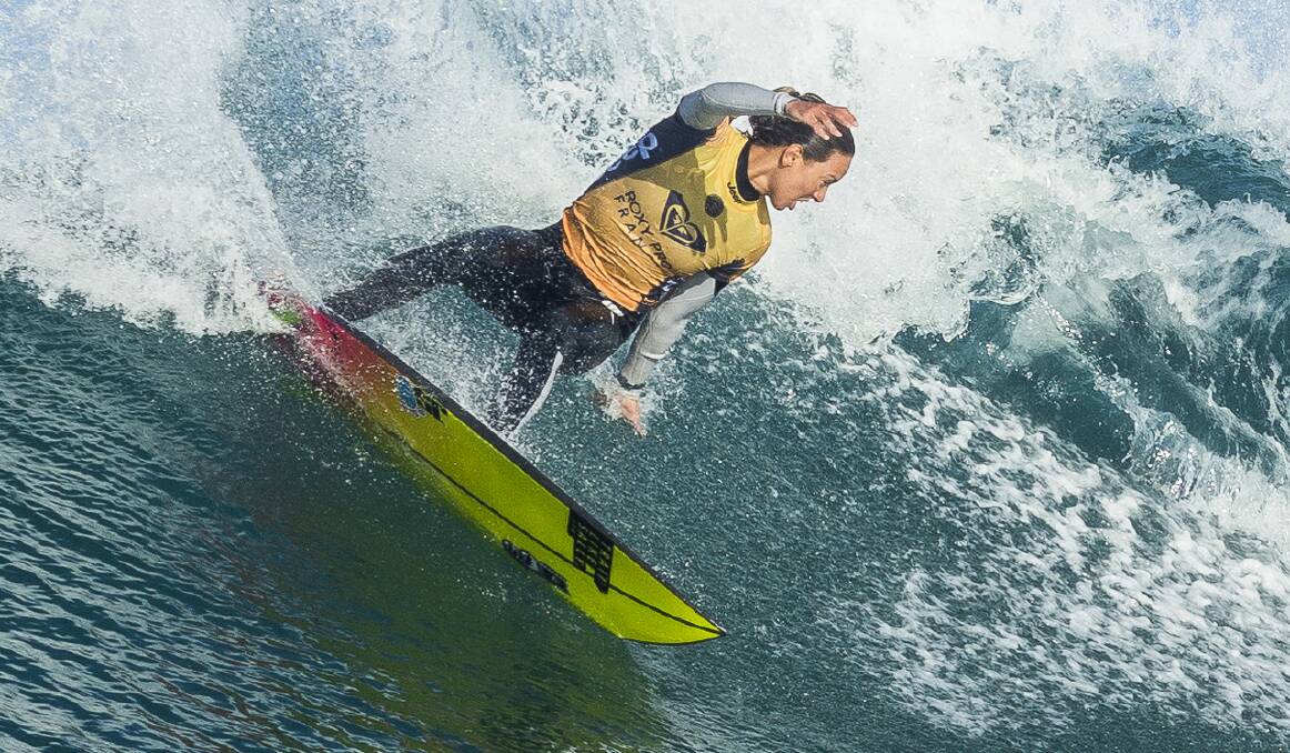Gerroa's Sally Fitzgibbons. Photo: WSL/POULLENOT
