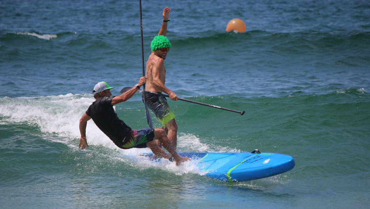 Classic: Surfers meet at Merimbula to ride waves over four days. 