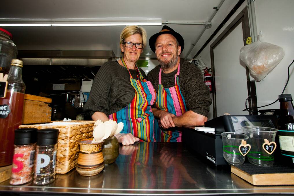 Food truck Friday: Faraway Farm Foods owners Nicky Harris and Chris Aitken.