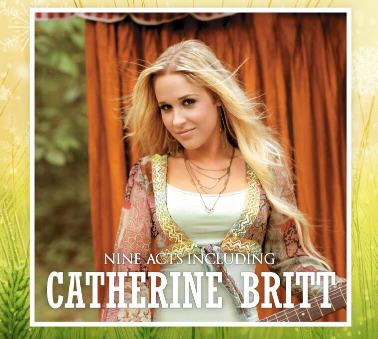 Country Party: Singer and songwriter Catherine Britt is one of the headlining country music acts at the Nellijam festival in September.