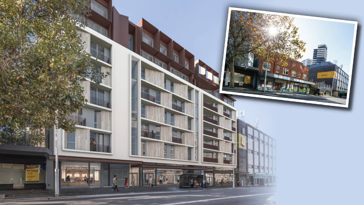 A look at the apartment block proposed for a long-vacant block on Crown Street.