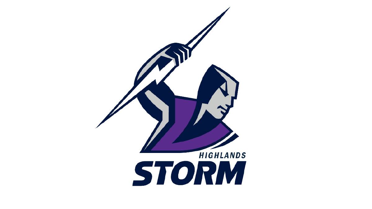 The new logo for Highlands Storm.