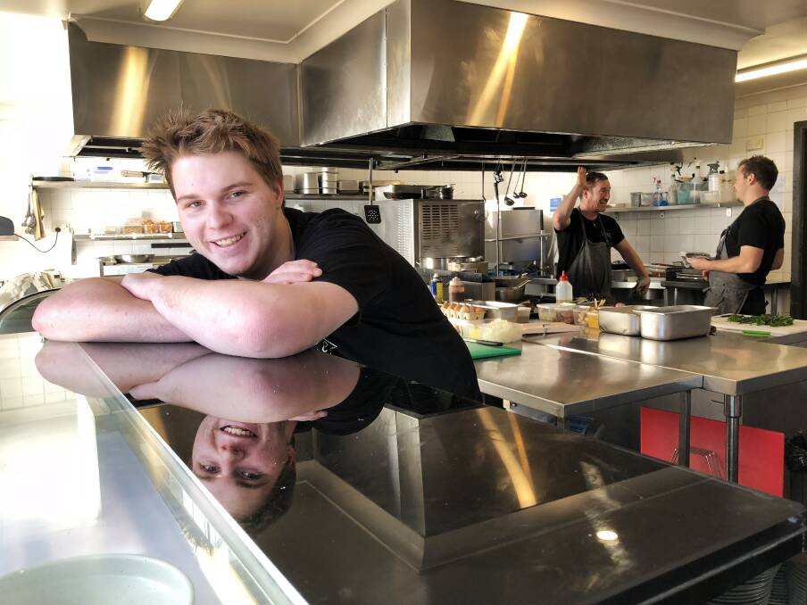 When Angus Levoi isn’t winning awards he’s creating delicious dishes at Silica in Kiama. Picture: Adam Wright